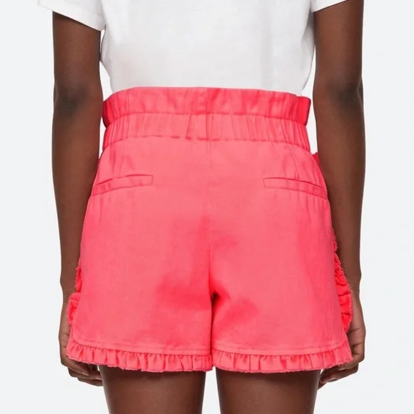 SEA New York Pink Ruffle Shorts size 8 - Picture 2 of 6